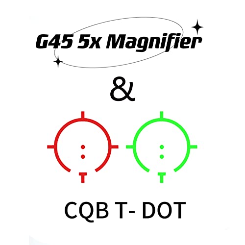 558 Holographic Sight Combo with G45 5X Magnifier