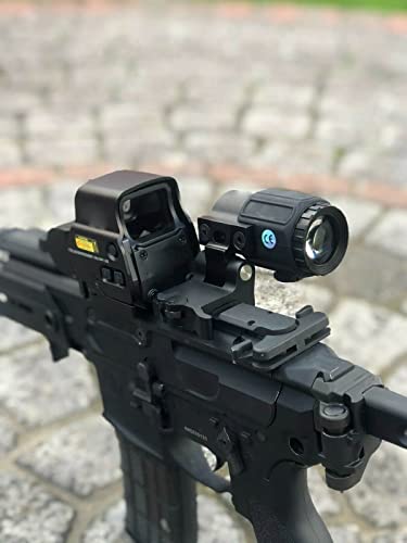 Red Green Dot Holographic Sight with Magnifier Upgrade