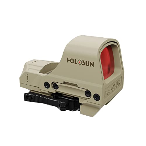 HOLOSUN Red Circle Dot Sight, Solar Failsafe (HS510C-FDE)