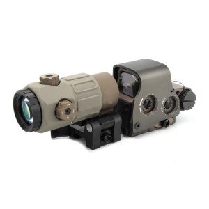 558 Green & Red Dot Sight with 5X Magnifier