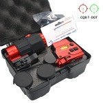 558 Green/Red Dot Sight + 5X Magnifier Combo