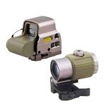 558 Green/Red Dot Holographic Sight with 3X Magnifier