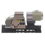 558 Green/Red Dot Holographic Sight with 3X Magnifier