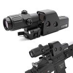 Red Green Dot Sight with G33 Magnifier Combo
