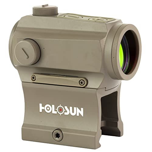 HOLOSUN Red 2MOA Dot Holographic Sight, FDE