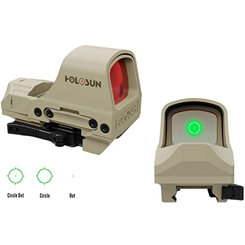 HOLOSUN HS510C-FDE-G Green Circle Dot Holographic Sight