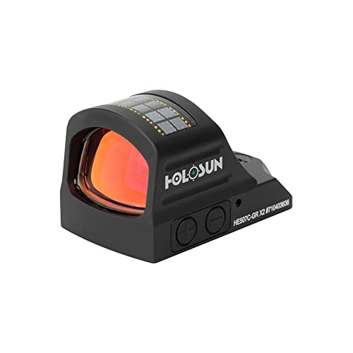 Holosun HE507C-GR-X2 Green Open Reflex Sight with Solar