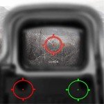 558 Green & Red Dot Holographic Sight with Magnifier
