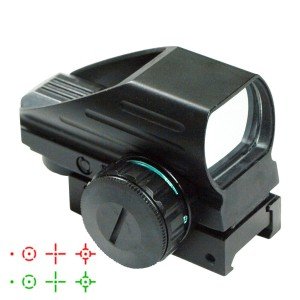 Tactical Red Green Dot Holographic Sight Scope