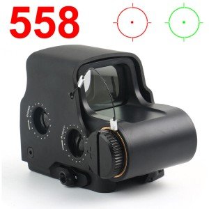 Tactical Red Green Dot Holographic Sight 558