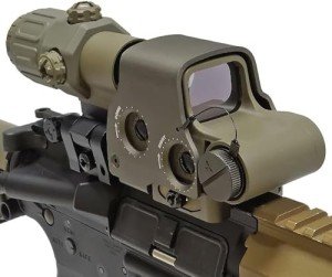 558 Holographic Red Dot Sight with 3X Magnifier