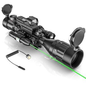 Red/Green Dual Illuminated Holographic Sight Combo