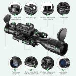 Red/Green Dual Illuminated Holographic Sight Combo