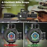 Red/Green Dual Illuminated Holographic Sight Combo