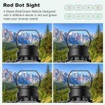 Red/Green Dual Illuminated Holographic Sight Combo
