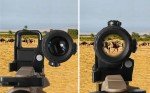 558 Red/Green Dot Holographic Sight with Magnifier
