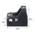 Glock RM/R Mini Red Dot Sight for Pistols