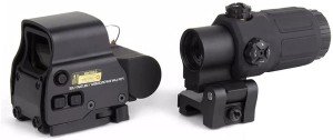 558 Red/Green Dot Holographic Sight with G33 Magnifier