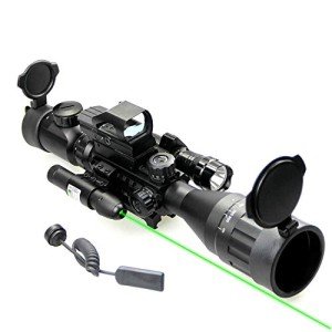 THEA 4-16x50 Rifle Scope with Red Dot Sight