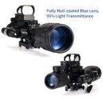 THEA 4-16x50 Rifle Scope with Red Dot Sight
