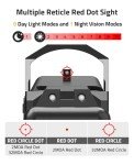 CVLIFE WolfCovert Red Dot Sight - Compatible with RMR