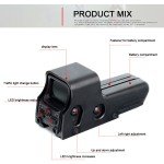 Red Green Dot Reflex Holographic Sight for 20mm Rail