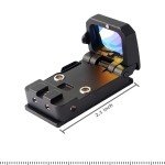 Mini Flip-Up Red Dot Holographic Sight for Glock