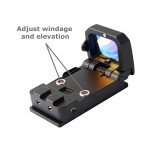 Mini Flip-Up Red Dot Holographic Sight for Glock