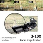 Iron JIA 3-10X40 Tactical Red Dot Sight Combo