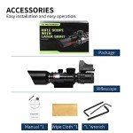 Iron JIA 3-10X40 Tactical Red Dot Sight Combo