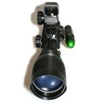 Tactical Red/Green Holographic Rifle Scope Combo