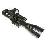 Tactical Red/Green Holographic Rifle Scope Combo
