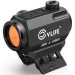 CVLIFE EagleFeather Reticle Red Dot Sight - 2 MOA