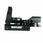 Tactical Red Green Dot Holographic Sight with 4 Reticles