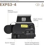 EO Tech EXPS3-4 Red Dot Sight Bundle