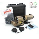 558 Red Green Dot Holographic Sight Combo