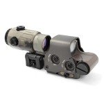 Red Green Dot Sight with 5X Magnifier Combo