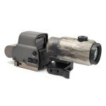 Red Green Dot Sight with 5X Magnifier Combo