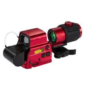 Red Green Dot Reflex Sight with G43X Magnifier Combo