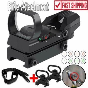 Tactical Red Green Dot Holographic Sight Scope
