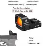 3 MOA Red Dot Holographic Sight for Taurus, Glock
