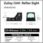 3 MOA Red Dot Holographic Sight for Taurus, Glock