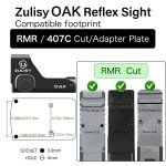 3 MOA Red Dot Holographic Sight for Taurus, Glock