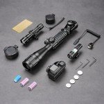 MidTen 3-9x40 Rangefinder Reflex Scope Combo