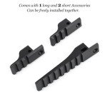 NOBUHIRO Tactical Red Dot Riser Mount Combo