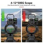 MidTen 4-12x50EG Dual Illuminated Holographic Sight