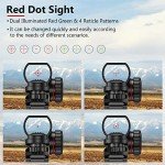 MidTen 4-12x50EG Dual Illuminated Holographic Sight