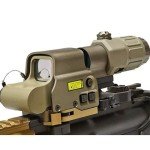 Red Dot Holographic Sight with 3X Magnifier Combo