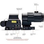 558+G45 5X Holographic Red Dot Sight Bundle