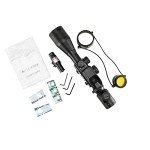 Pinty 4-12x50 Tactical Scope with Laser & Red Dot